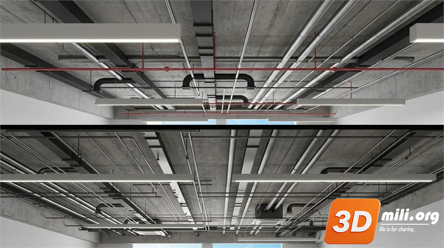 Ceiling Decoration Skp Files